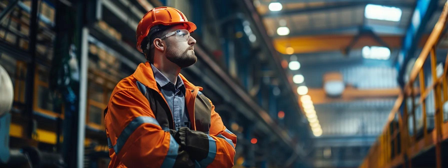 a focused, dynamic shot of a safety inspector examining a sturdy fall protection anchor in a well-lit industrial workspace, emphasizing the importance of maintenance and reliability for workplace safety. a focused, dynamic shot of a safety inspector examining a sturdy fall protection anchor in a well-lit industrial workspace, emphasizing the importance of maintenance and reliability for workplace safety.